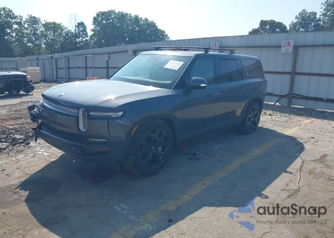 2025 Rivian R1S Adventure Dual Motor Large Pack/Adventure Dual Motor Max Pack из США, поврежденный, VIN 7PDSGBBA0SN060364